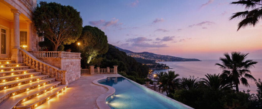 luxury-villa-with-infinity-pool-sunset-coastal-view