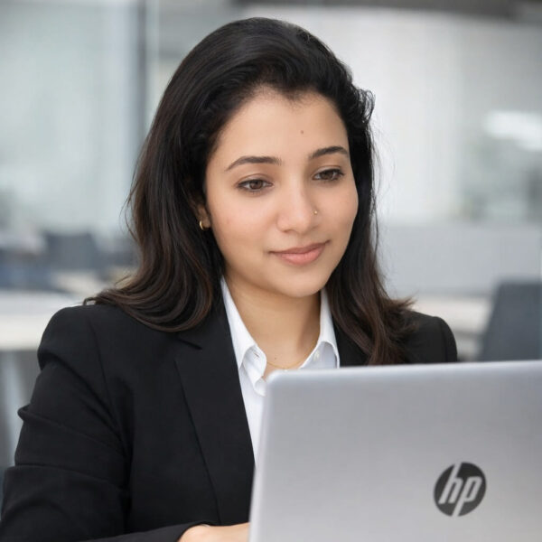 best digital marketing strategist in kannur working something on laptop